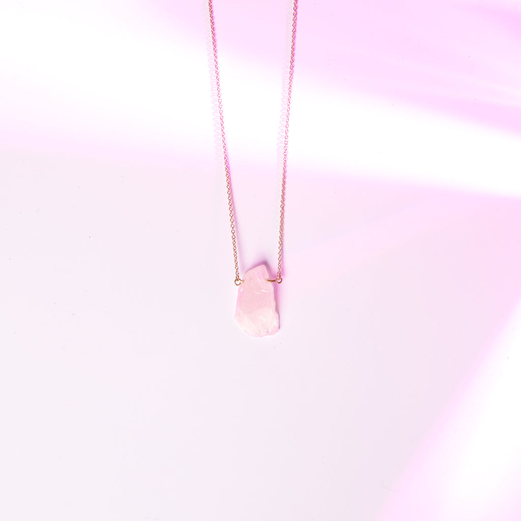 Rose Quartz Rough Crystal