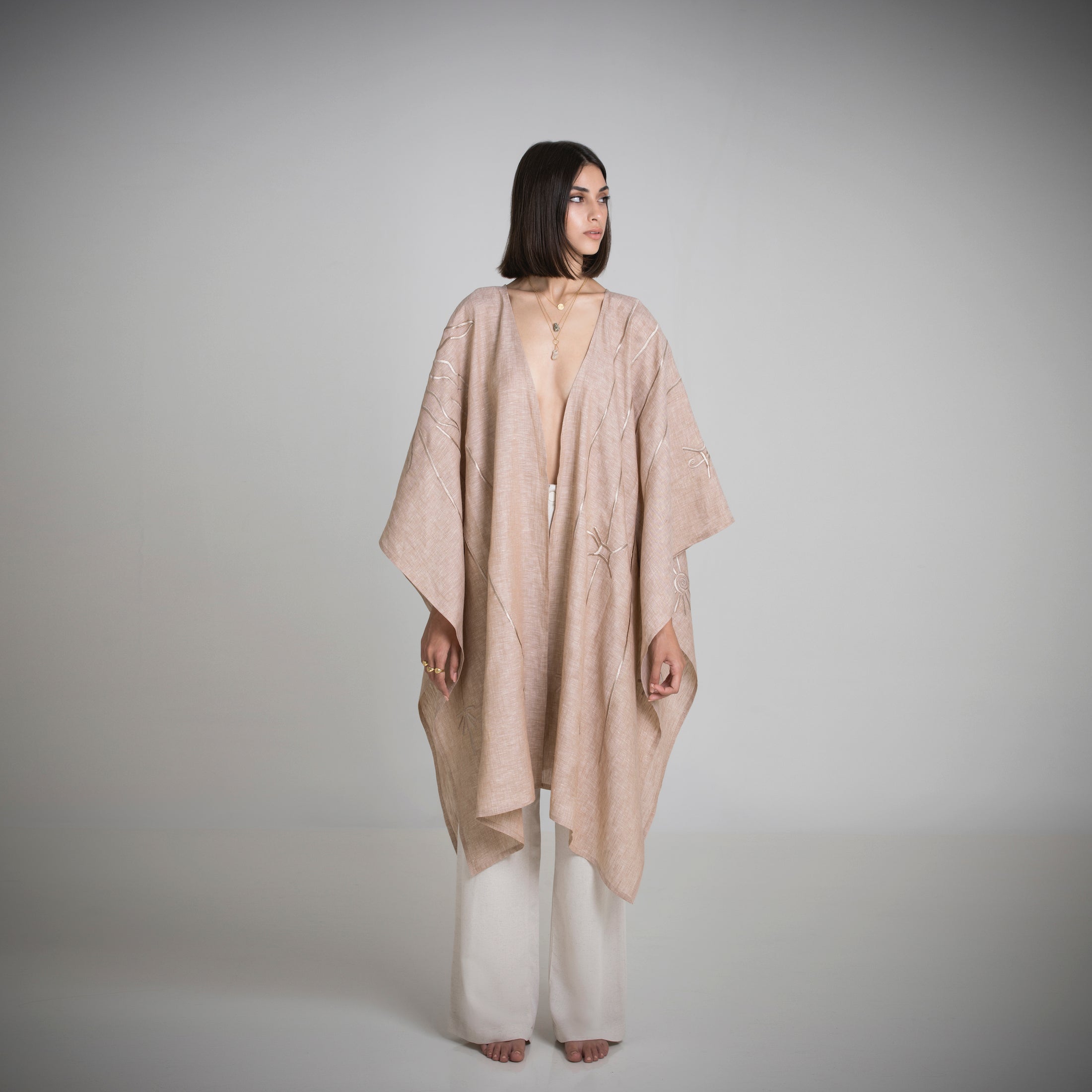 Celestial Cape - Beige