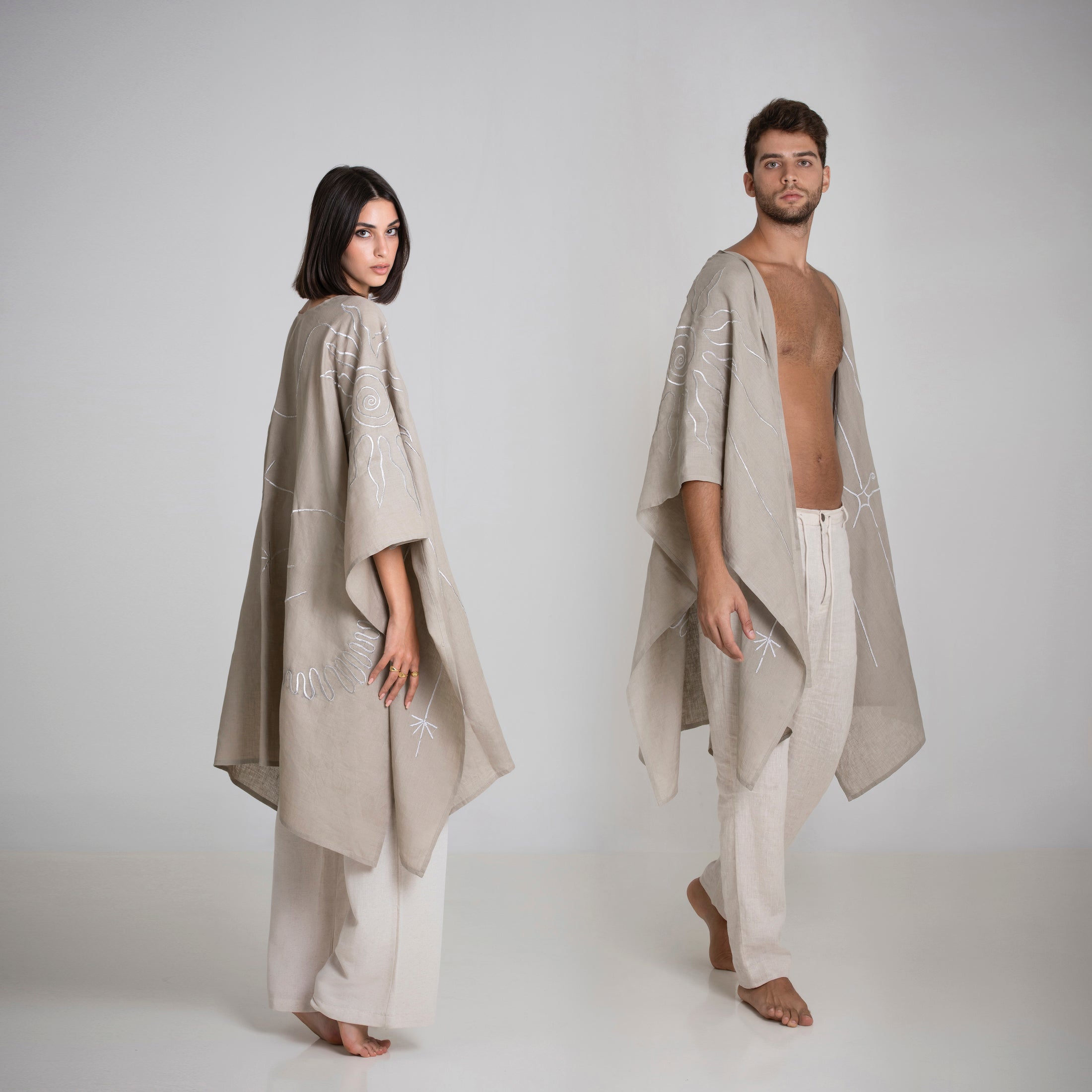 Celestial Cape - Taupe